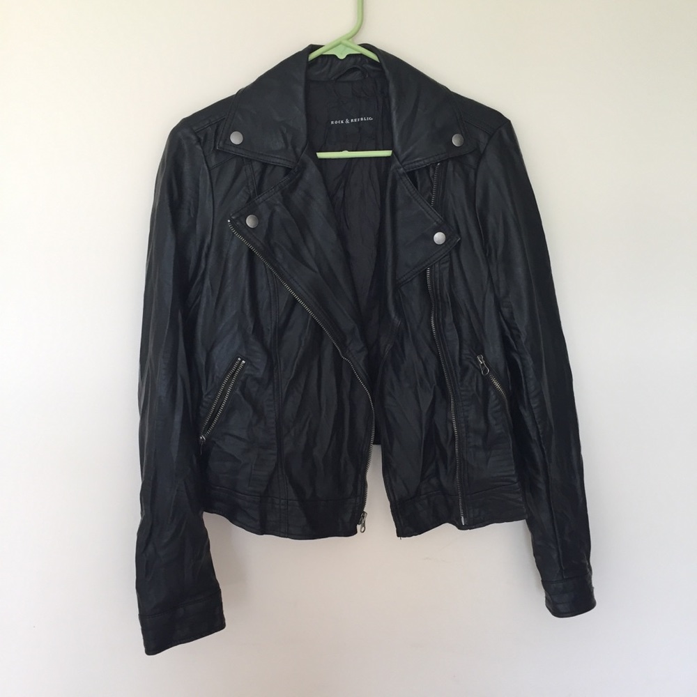 Leather jacket